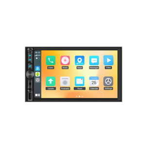 Radioamp-22-Car Radio Bluetooth Single DIN Car Stereo Audio, Car Audio with Handsfree and Supports